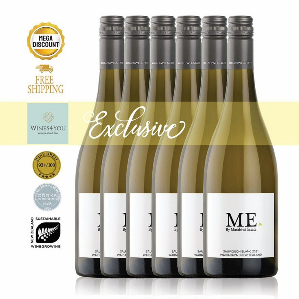 ME by Matahiwi Sauvignon Blanc New Zealand White Wine 6btls Ctn Promo!
